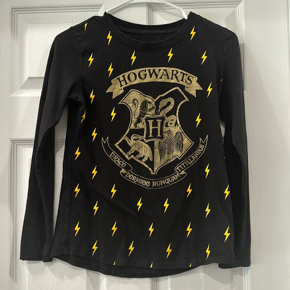 Harry Potter wizarding world long sleeve knit shirt size 14-16 XL girls